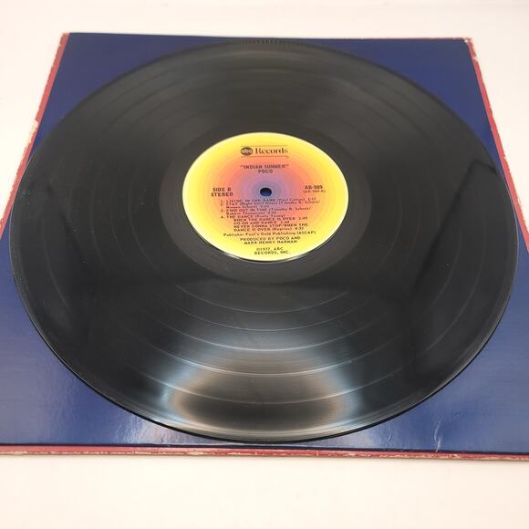 Poco Indian Summer Vinyl Record 1977 - Picture 5 of 6